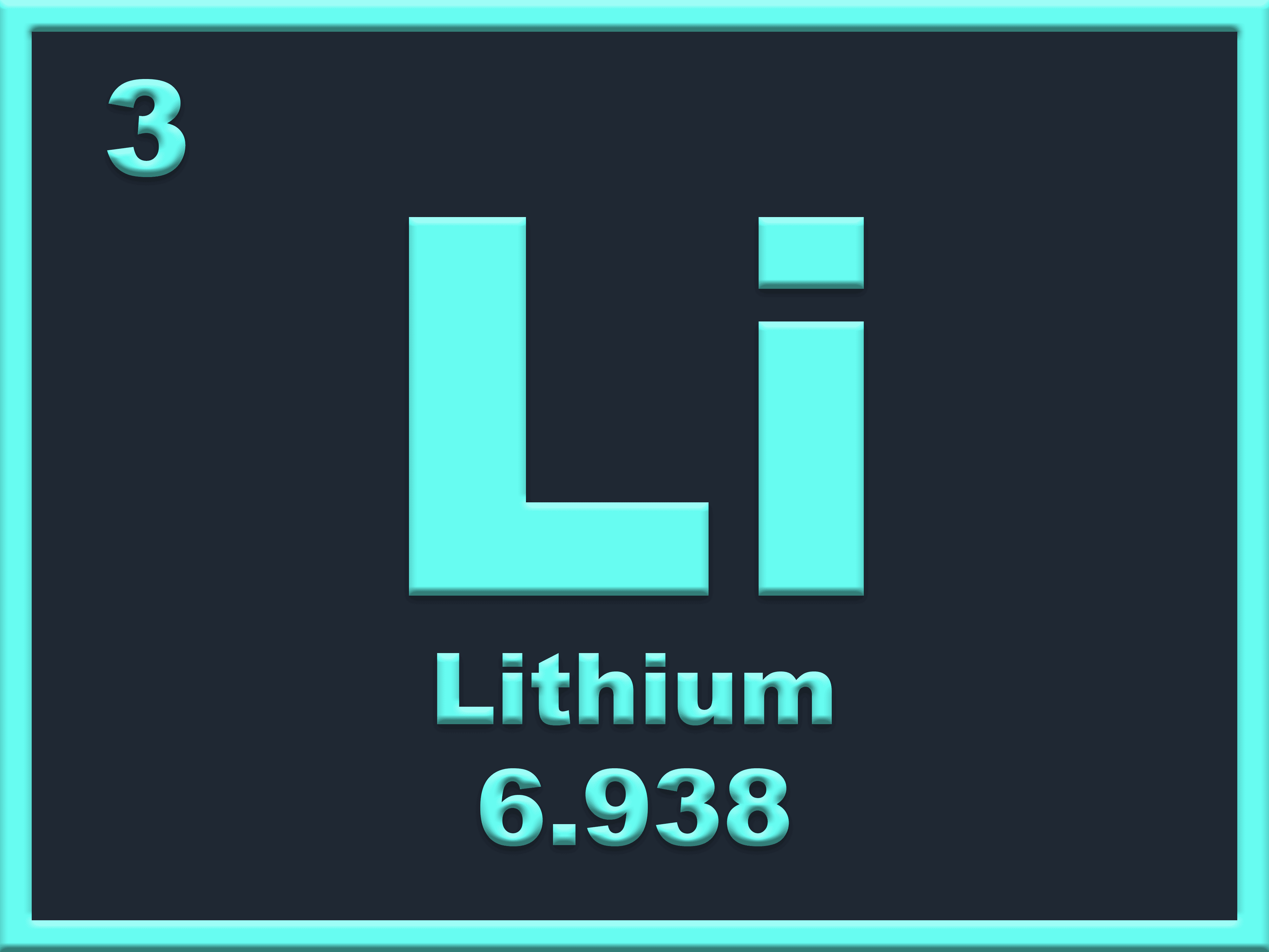 Symbole du lithium